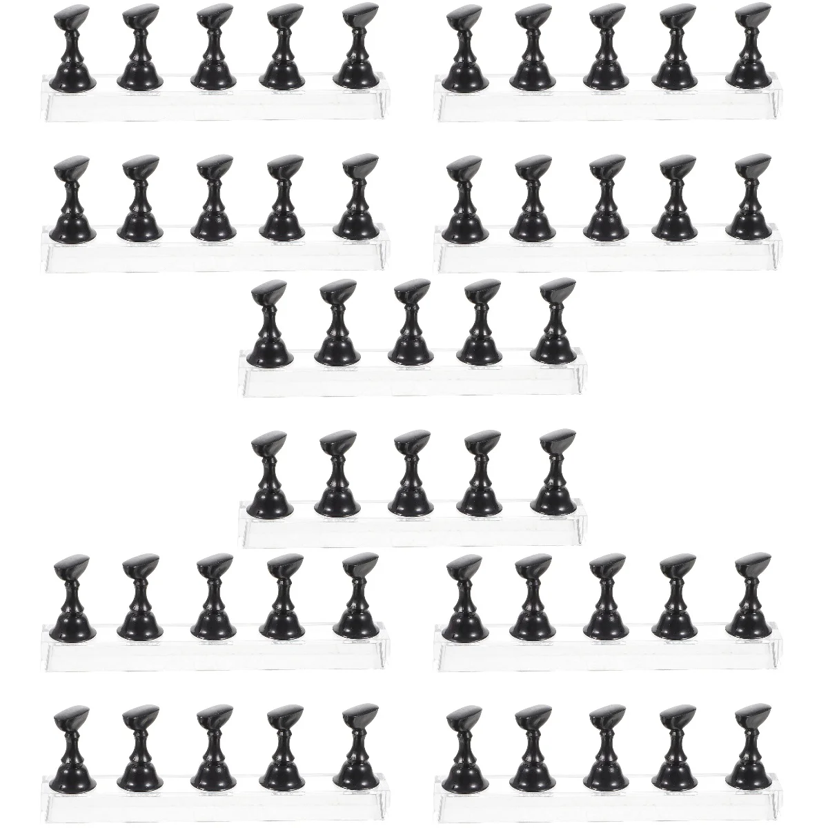 

10 комплектов, Магнитная подставка для ногтей