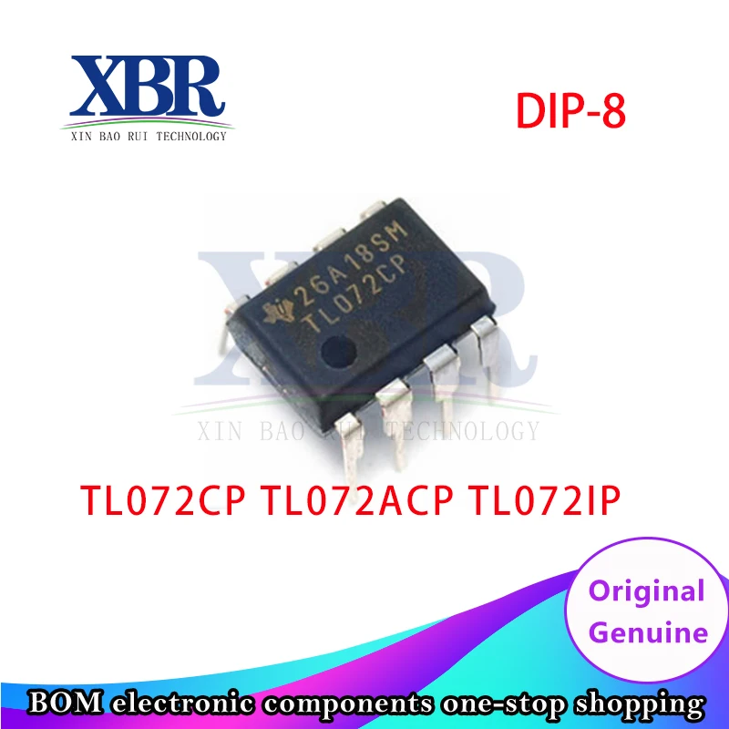 

10 шт., TL072CP TL072ACP TL072IP DIP-8, рабочий усилитель, буфер