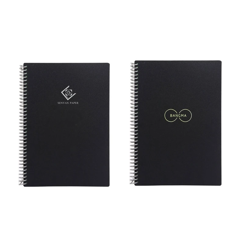 

Reusable Notebook Waterproof Rewritable Sheets Wide Lined & Blank Papers Personal Journal Notebook Portable Notepad K1KF