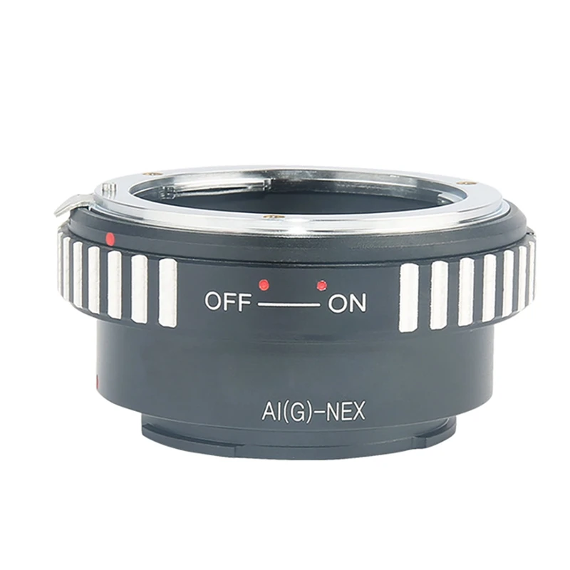 

AIG-NEX Lens Adapter Ring for Nikon G Mount D/S Lens to for Sony E Mount