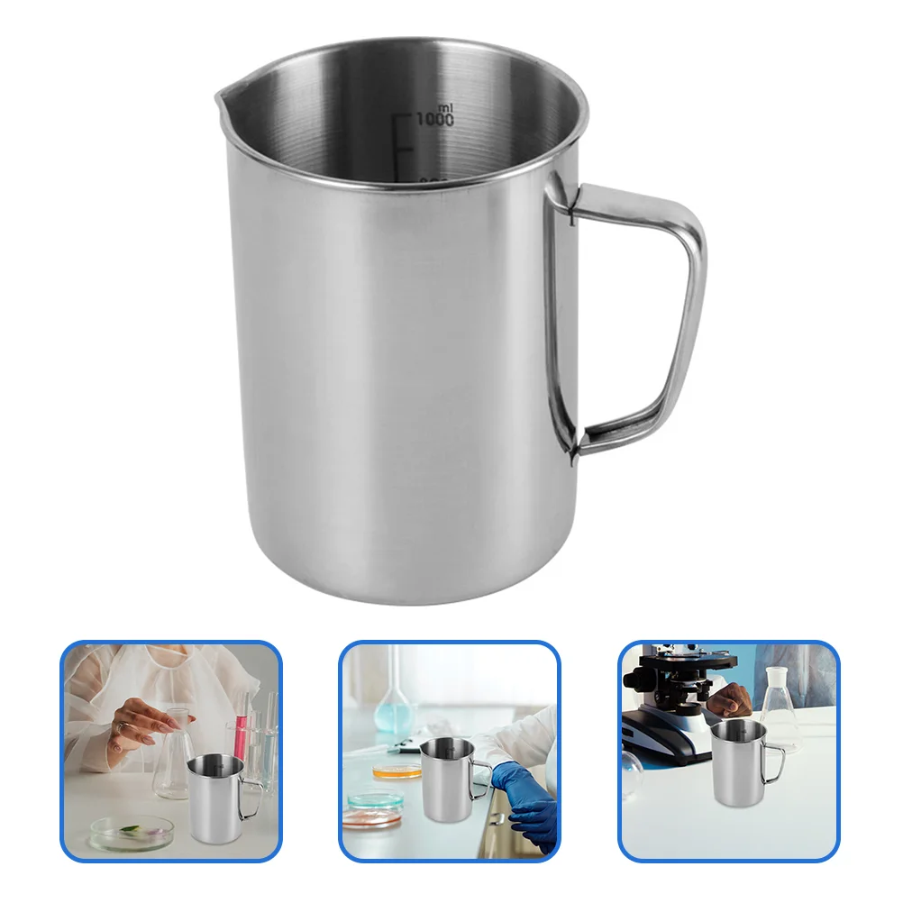 

Milk Tea Laboratory Beaker Espresso Pitcher Expresso Coffee Cup Stainless Steel
