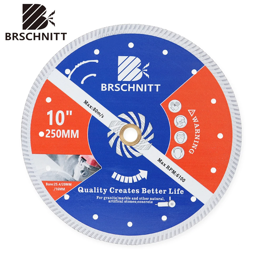 Диск для резки бетона BRSCHNITT 1 шт. алмазный пильный диск камня мрамора кирпича