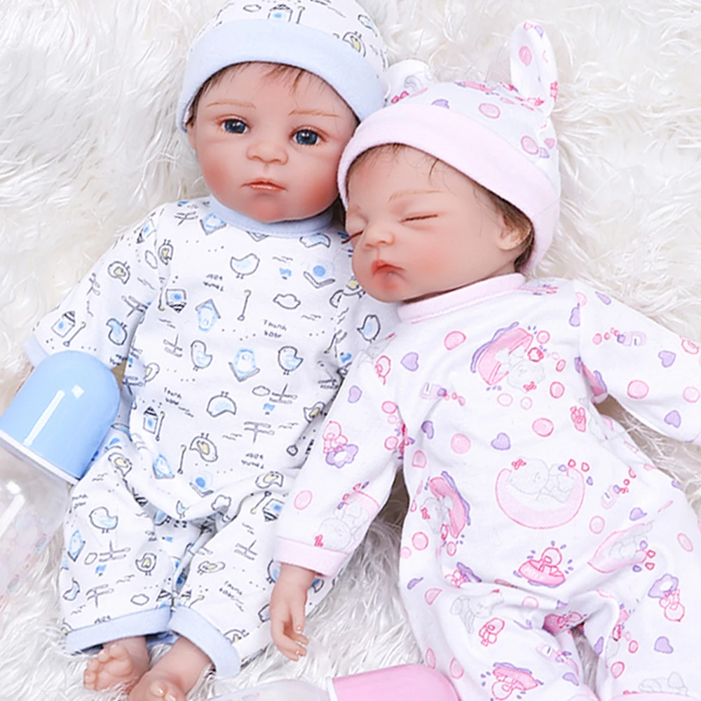 

Мини-Кукла Реборн, готовая Реалистичная игрушка для новорожденных, 14 дюймов, для мальчиков и девочек, Реалистичная кукла, подарок для младенцев