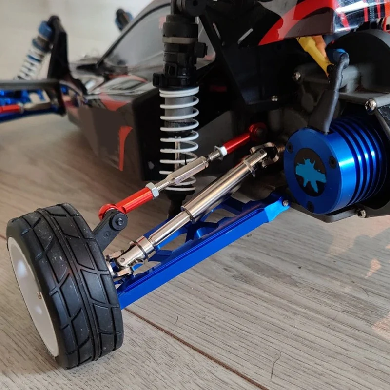 Для Traxxas 1/10 Slash4x4 Stampede Slash2wd приводной вал из нержавеющей стали с муфтой запасные