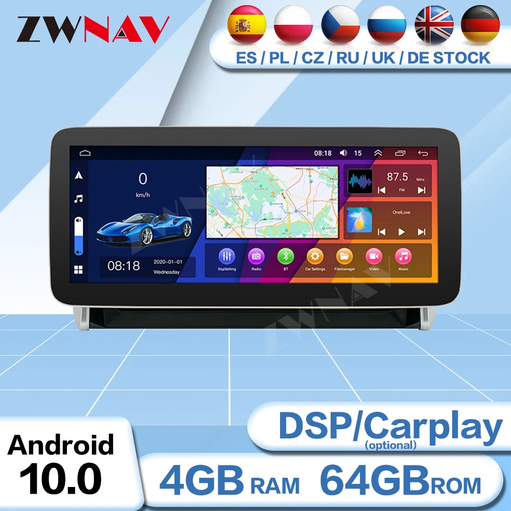 Автомобильный мультимедийный плеер для Chevrolet RAV4 2020 2021 2022 2 Din Android 10 экран стерео GPS навигация мультимедийный плеер головное устройство