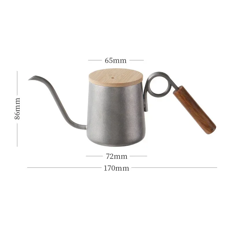 

Кофейник из нержавеющей стали ручной работы