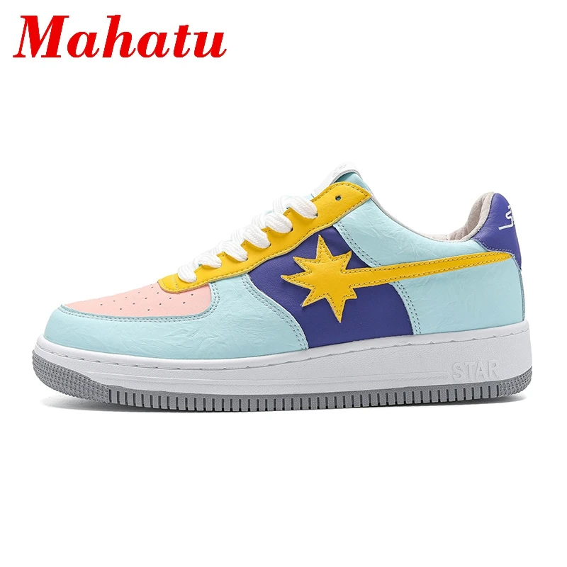 Breathable Fashion Men Running shoes Sneakers Genuine Lether 2022 New Women's Autumn tenis shoes sports zapatillas mujer