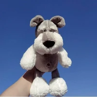 real life dog plush toys suffed animal schnauzer doll for birthday gift dog stuffed puppy dogs soft animal toy soft pillow gift