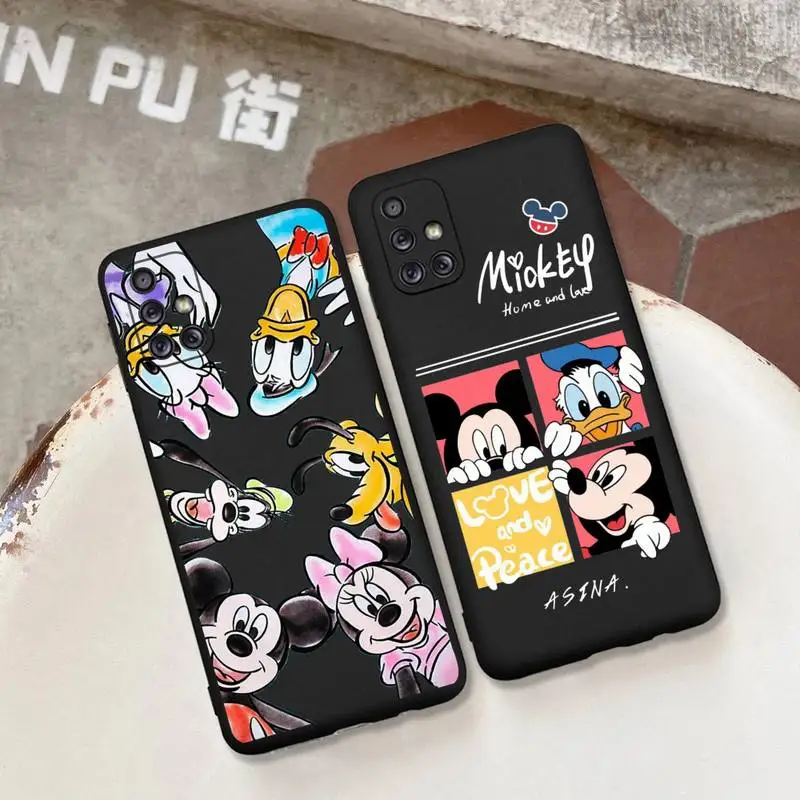 Купи Disney Mickey Mouse Carcasa Soft Toys Phone Case Samsung Galaxy Note 20 Ultra 7 8 9 10 Plus lite M31S M30S M51 M21 Soft Cover за 90 рублей в магазине AliExpress