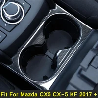 car styling interior stickers cover water cup holder panel protection trim 1pcs accessories for mazda cx5 cx 5 kf 2017 2022