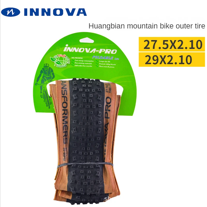 

Tubeless INNOVA PRO 27.5/29*2.1 Mountain Bike Tire MTB Tire 27.5*2.1 60TPI Folding Tire Ultra Light 600g TRANSFORMERS AM XC
