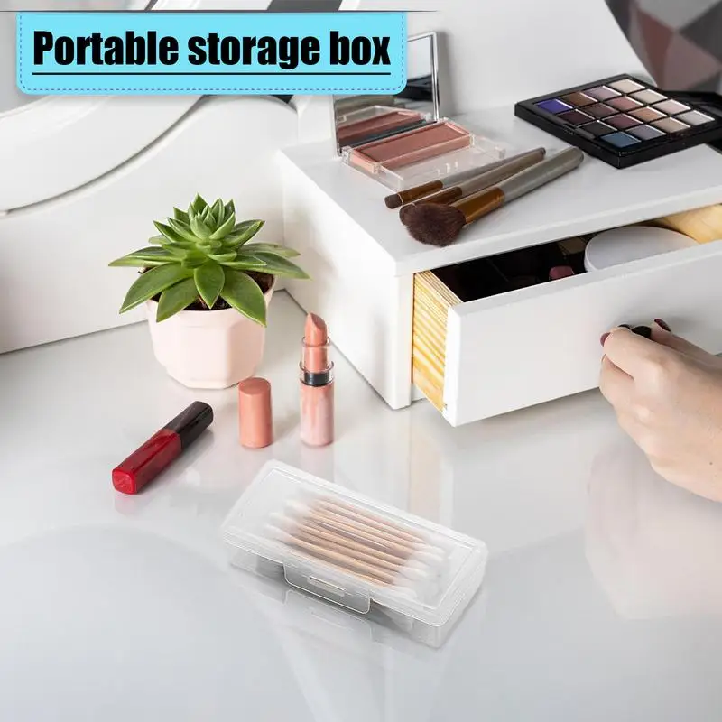 Портативная дорожная аптечка чехол-держатель для ватных тампонов маленькие