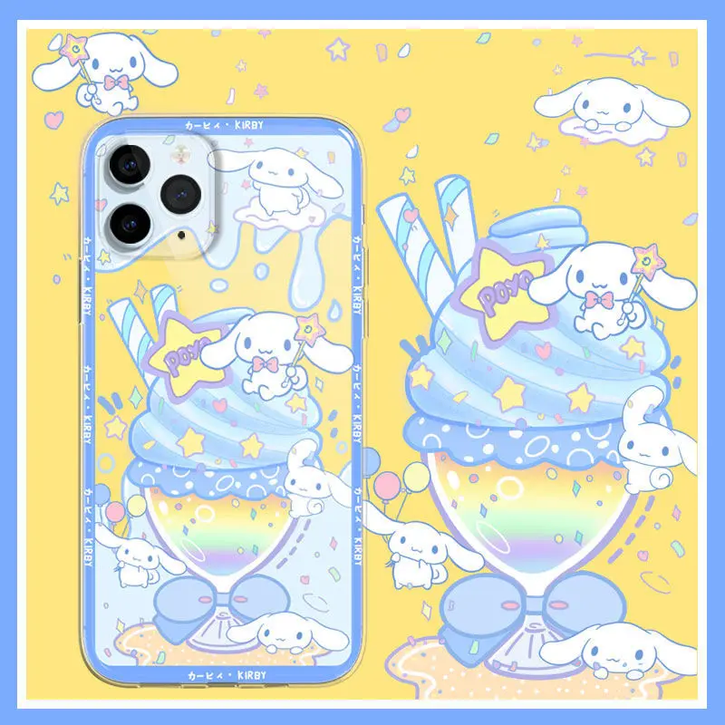 Чехол для телефона Kawaii Cinnamorol Apple подушка безопасности защита от падения