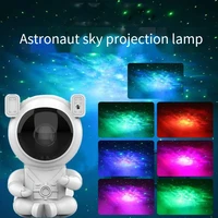 new creative astronaut star projection lamp home nebula turning projection ambient light plug in night light