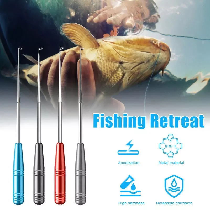 

Ultra Light Decoupling Device Stainless Steel Quick-Release Hook Fishhook Detacher Remover Safety Extractor Fishing Tackle