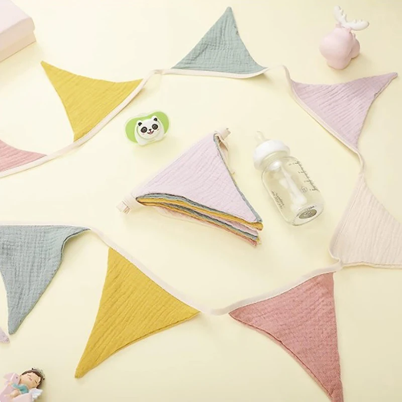 Подвесной флаг баннер для детской комнаты флаги моющаяся хлопковая ткань