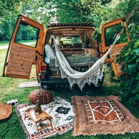 multifunctional home sofa tassel picnic mat camping tent outdoor decoration blanket throw