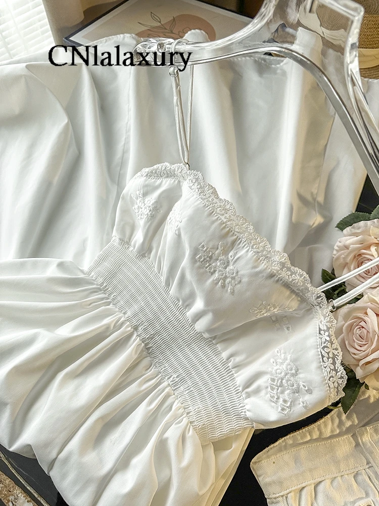 Повседневное летнее платье-слинг CNlalaxury женские бандажные платья-трапеции без