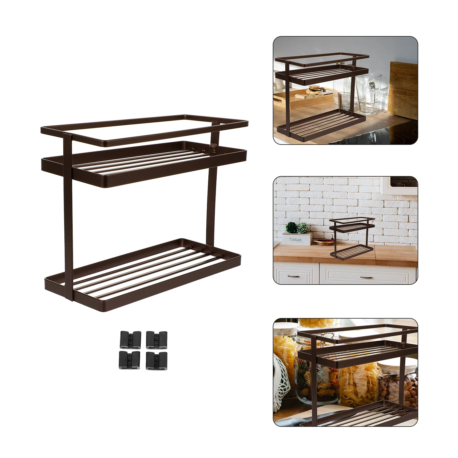 

Multi-function Kitchen Organizer Desktop Kitchen Holder Kitchen Organizer