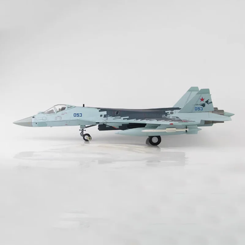 

1:72 Russian Air Force SU-57 Warplane Alloy & Plastic Simulation Model Gift Collection Decorative Toy Diecast