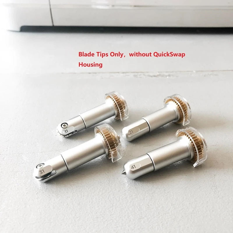 4 шт. волнистый наконечник лезвия гравировальный для тиснения и перфорации Cricut