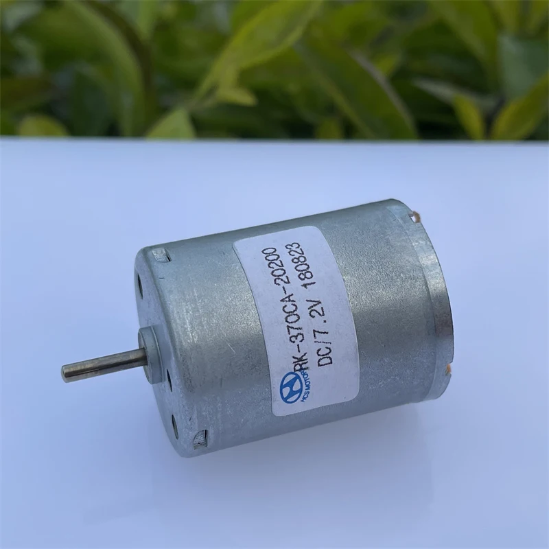 

RK-370CA-20200 Mini 24mm Round Carbon Brush Mute Electric Motor DC3V 5V 6V 7.2V 9.6V 8100RPM High Torque for Toy Car DIY