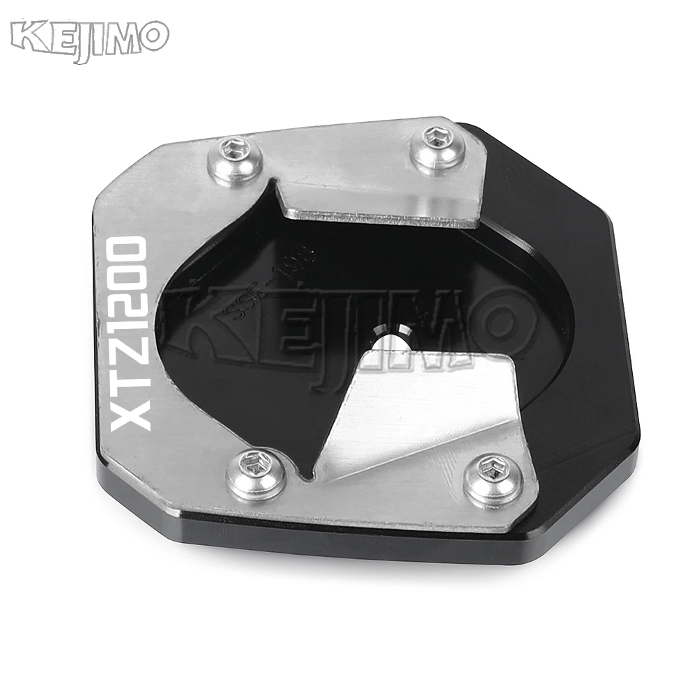 Фото Для Yamaha XT1200Z XT1200 XT 1200 Z Super TENERE 1200 2014-2020 2021 2022 Увеличивающая площадь опоры боковой подножки площадка-удлинитель №2
