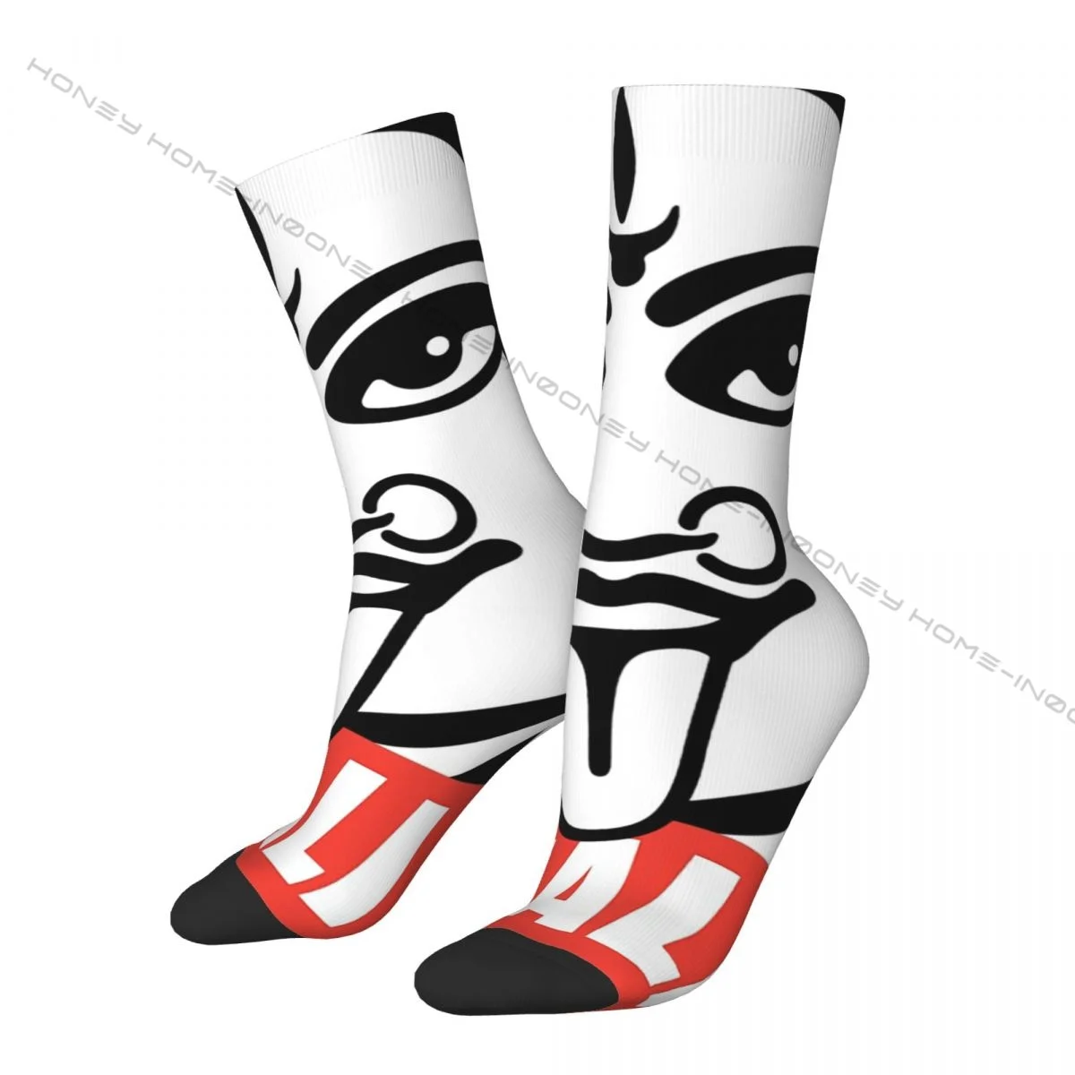 

Funny Crazy Sock for Men Kali Cool Hip Hop Harajuku Shiva Hindu God India Lingam Seamless Pattern Printed Boys Crew Sock Casual