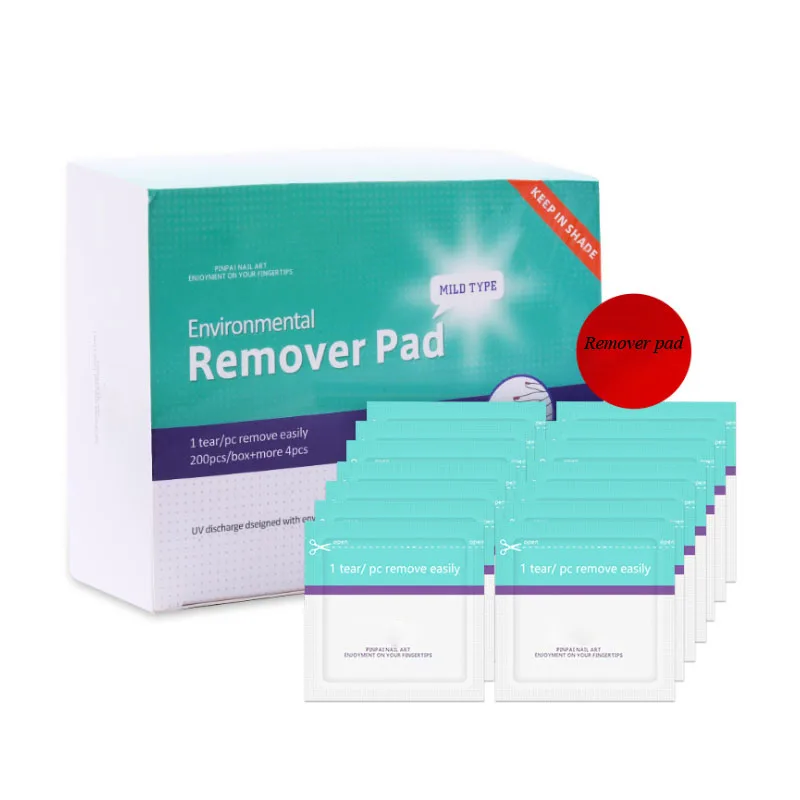 

50 шт., прокладки для снятия гель-лака для ногтей