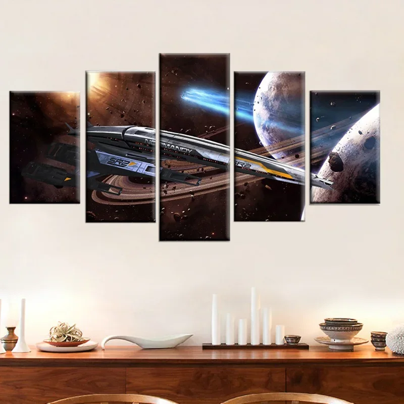 Настенное искусство Масс Эффект Нормандия SR-2 набор из 5 полотен хосе ортега и гассет восстание масс