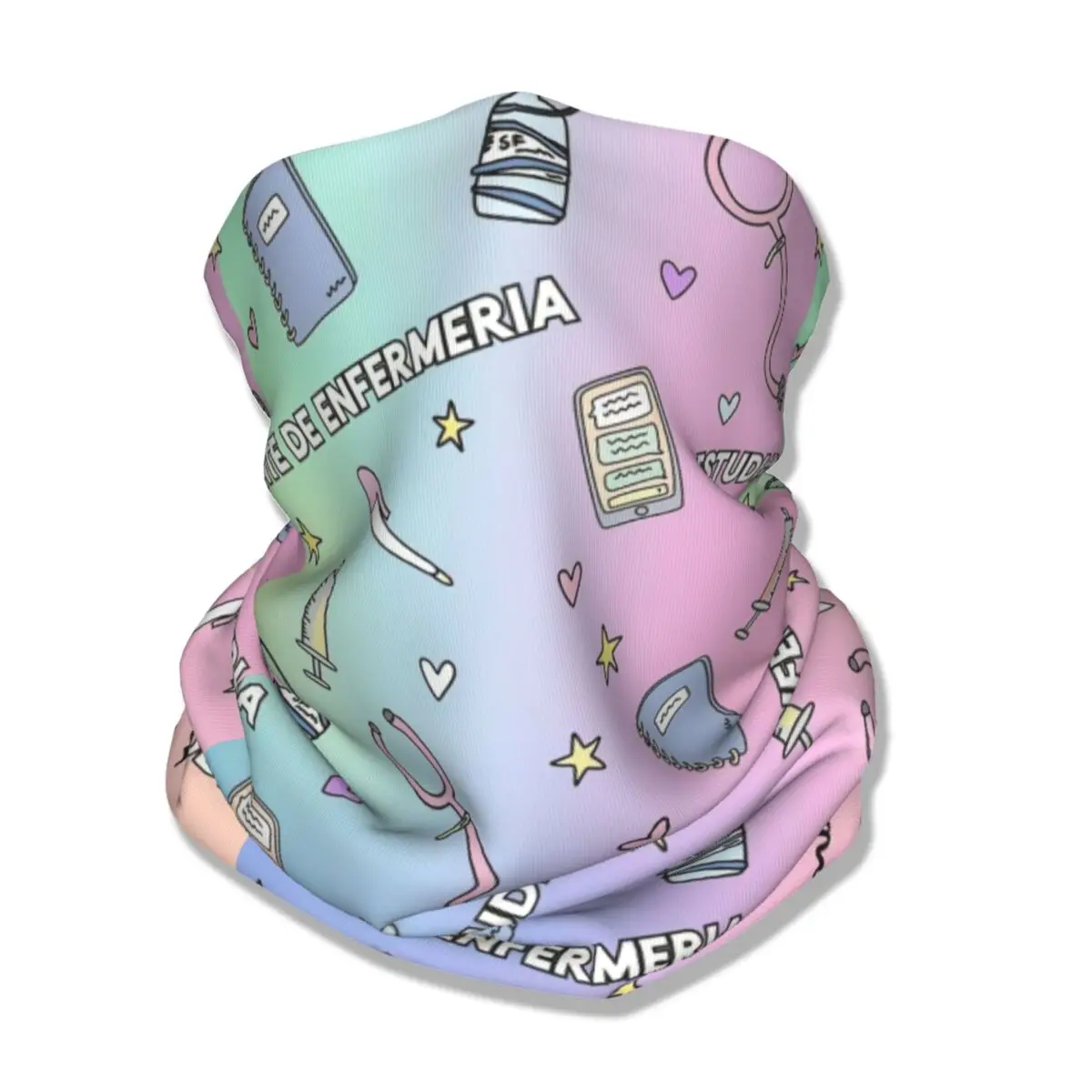 Цветная бандана для медсестер многофункциональная Ветрозащитная маска лица