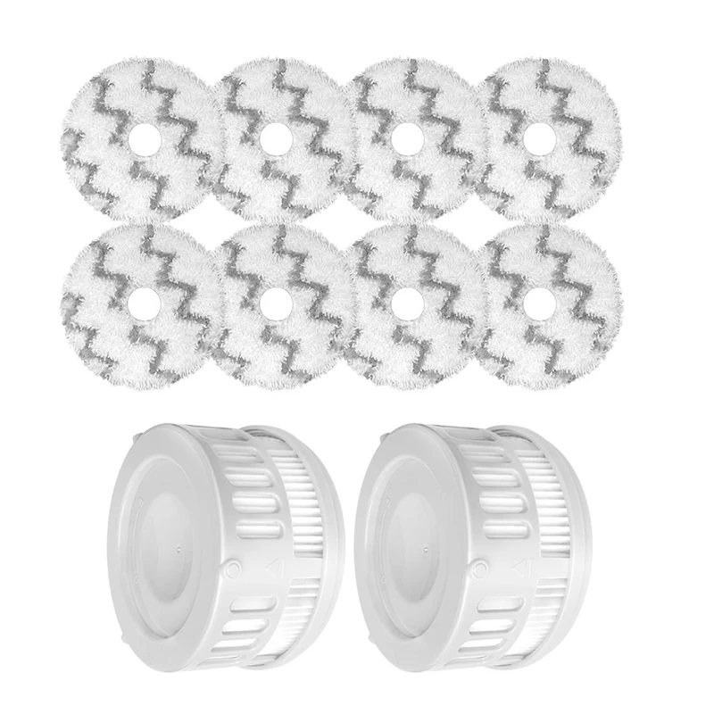 

HOT！-Filter Mop Cloth Rag Replacement For Xiaomi Mijia K10 Pro / MJWXCQ05XY Cordless Vacuum Cleaner Spare Parts Accessories