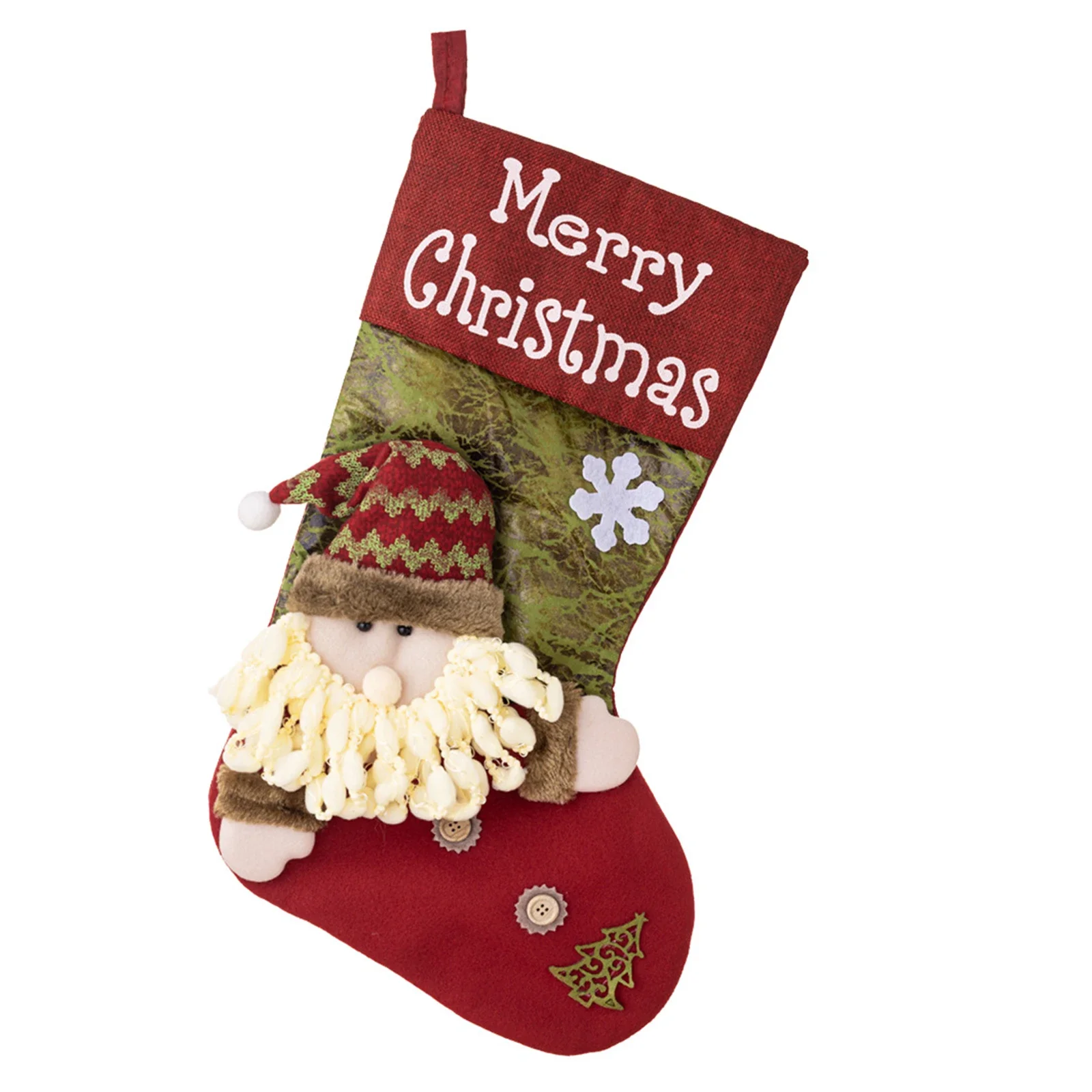 Рождественские большие ботинки Рождественская елка Ранняя сумка Санта-Клаус