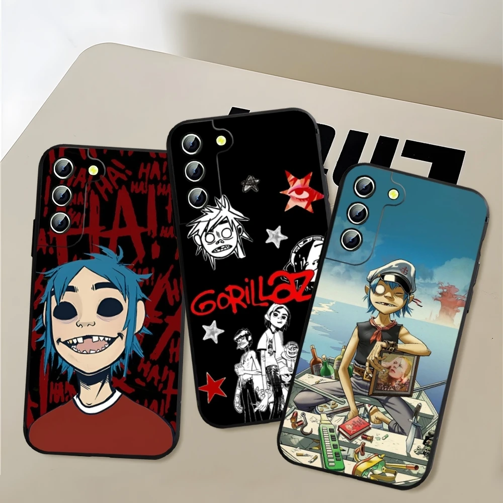 Чехол для телефона Hot Gorillaz Samsung S23 S24 S30 S21 S22 S25 S10 Pro Plus Edge Ultra Fe Lite силиконовый мягкий