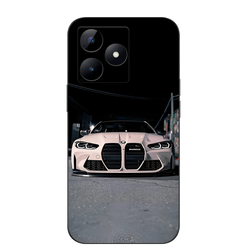 Женская Обложка для телефона realme C53 C51 NOTE 50 Защитный Мягкий силиконовый чехол