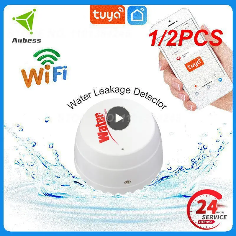 

1/2 шт., датчик утечки воды с Wi-Fi