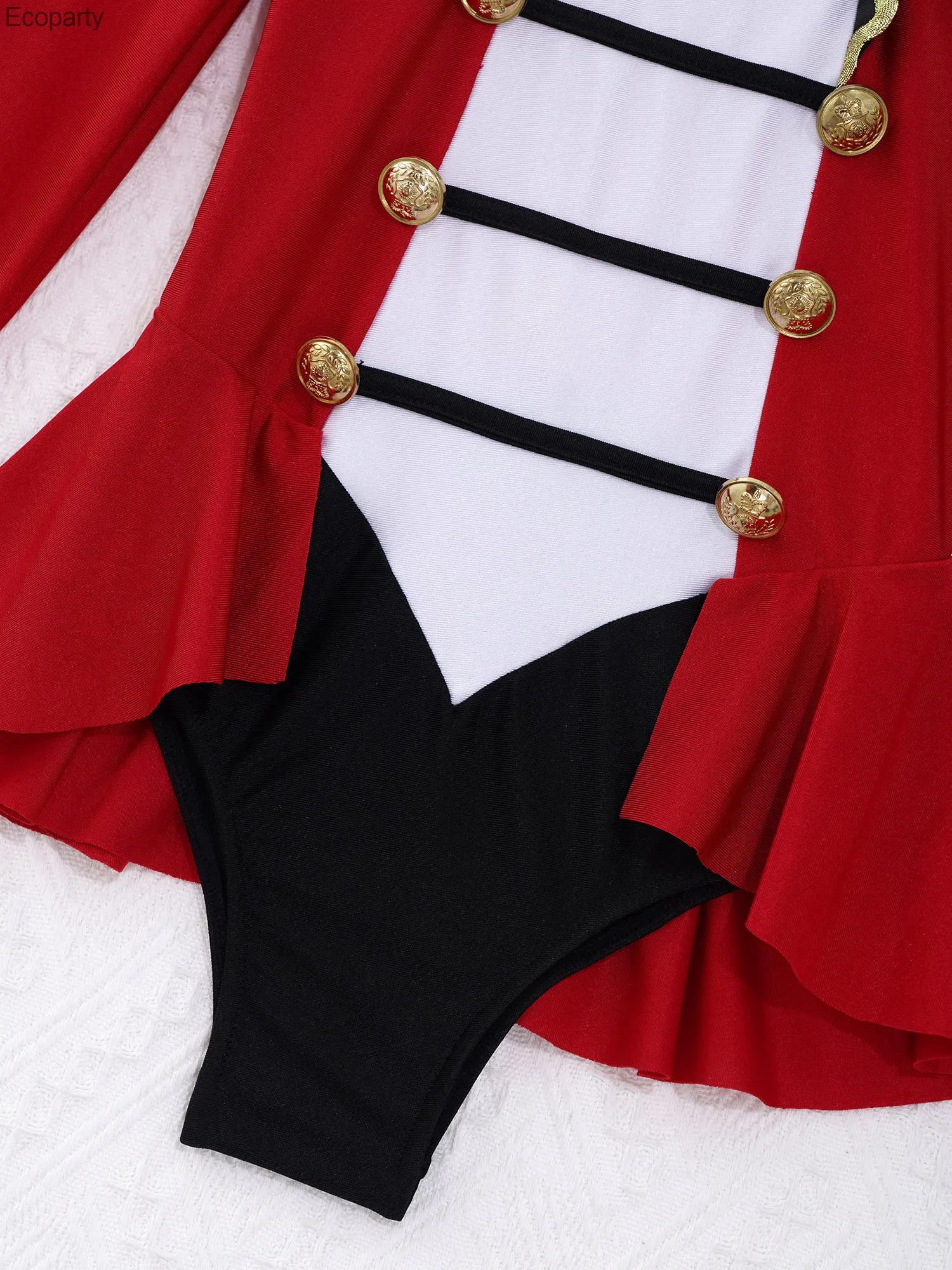 Детские костюмы для косплея цирковых колец девочек боди трико кисточки пуговицы