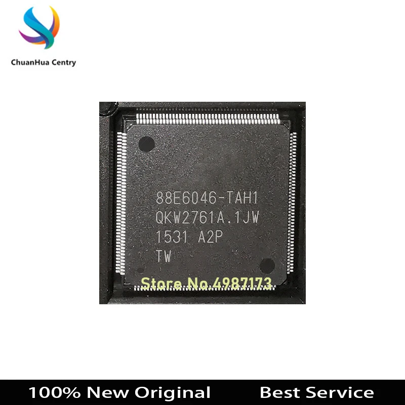 

88E6046-A2-TAH1C000 88E6046-TAH1 88E6046 QFP176 Новинка 100%, оригинальная фотография, 1 шт.