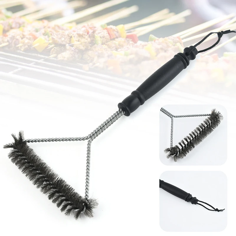 5/15 шт 12 дюймов открытый гриль для барбекю Чистящая Щетка из нержавеющей стали