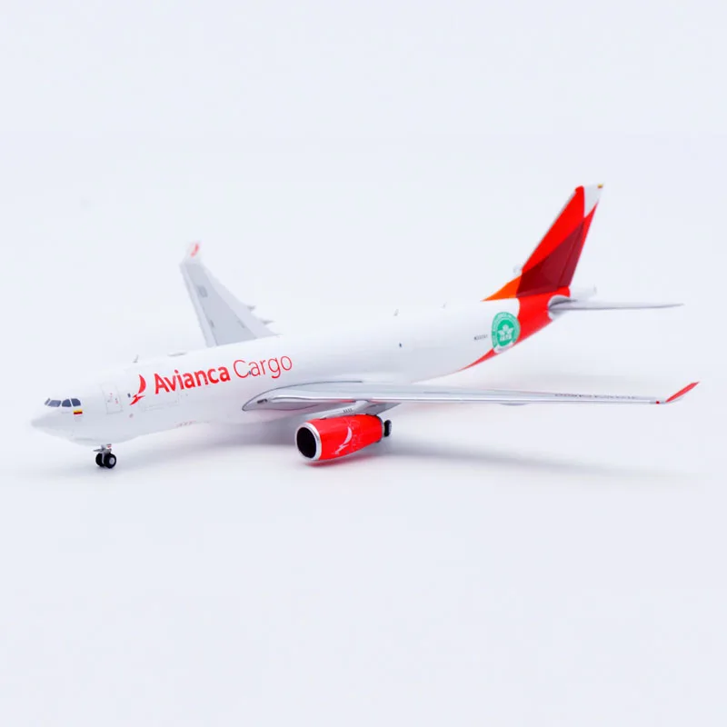 Фото Коллекционная модель самолета LH4364 из сплава, подарок, JC Wings 1:400, Avianca Cargo Airbus A330-200F, литая под давлением, N332QT, с подставкой №4