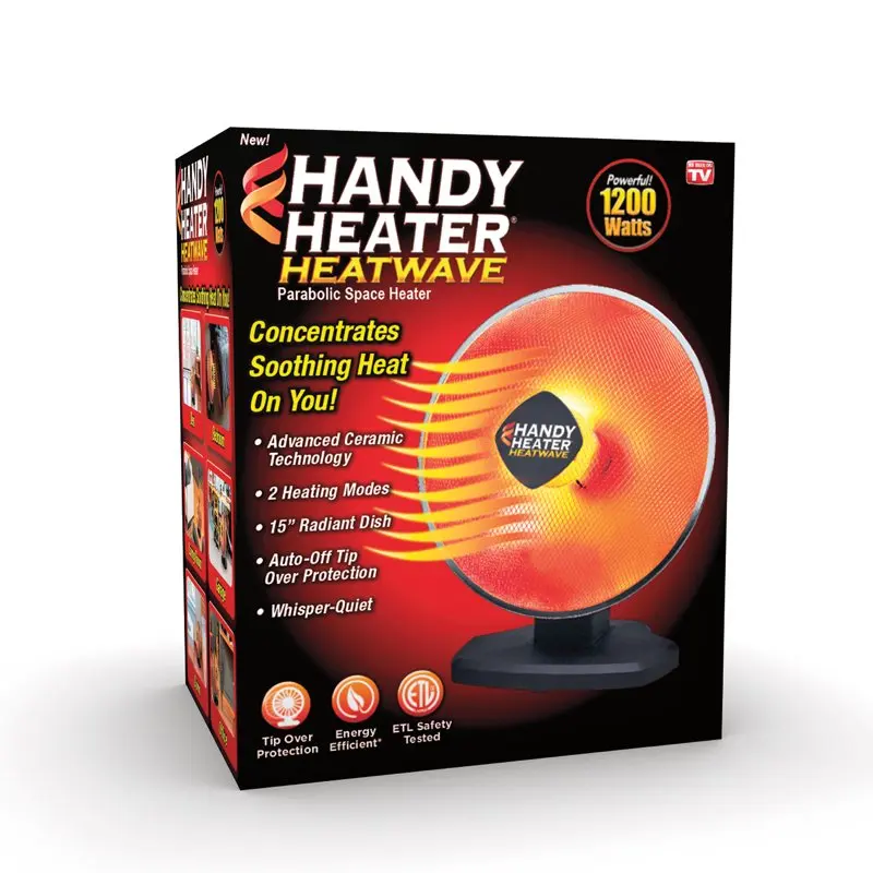 

Heatwave Ceramic, Parabolic Space Heater,