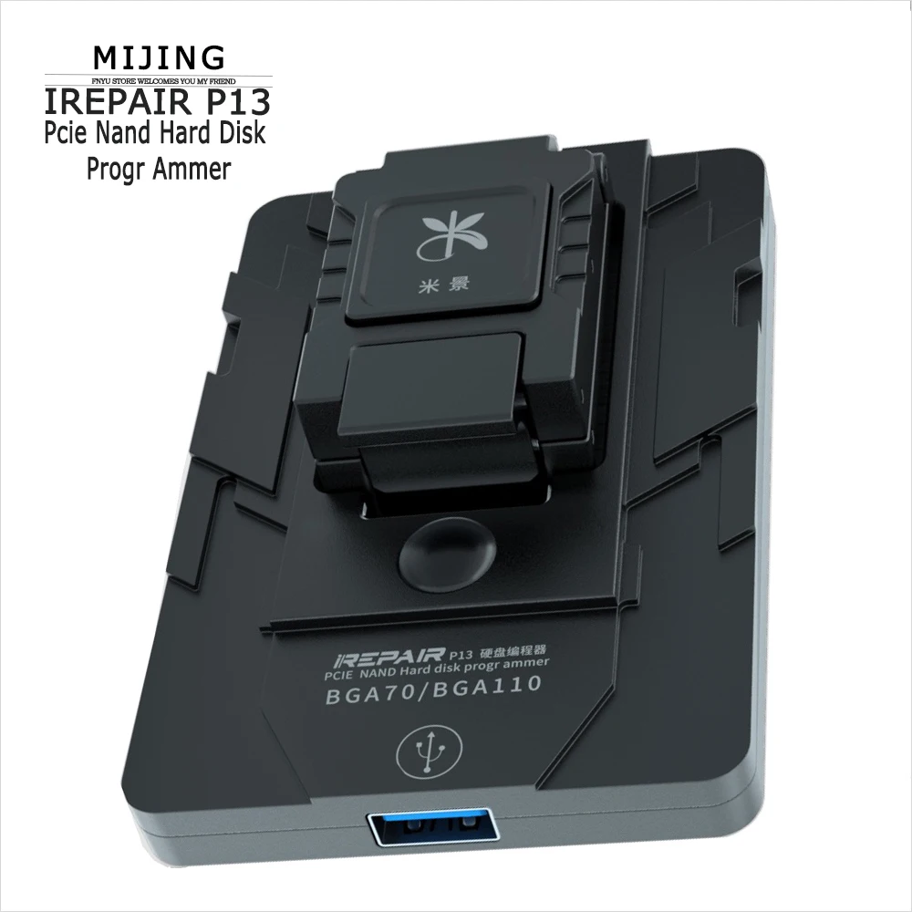 

Инструмент для ремонта жесткого диска Mijing P13 BGA70 BGA110 для IP6 6s 7 8 Plus X XR XS 11 12 13 Pro MAX Mini инструмент для чтения записи и резервного копирования