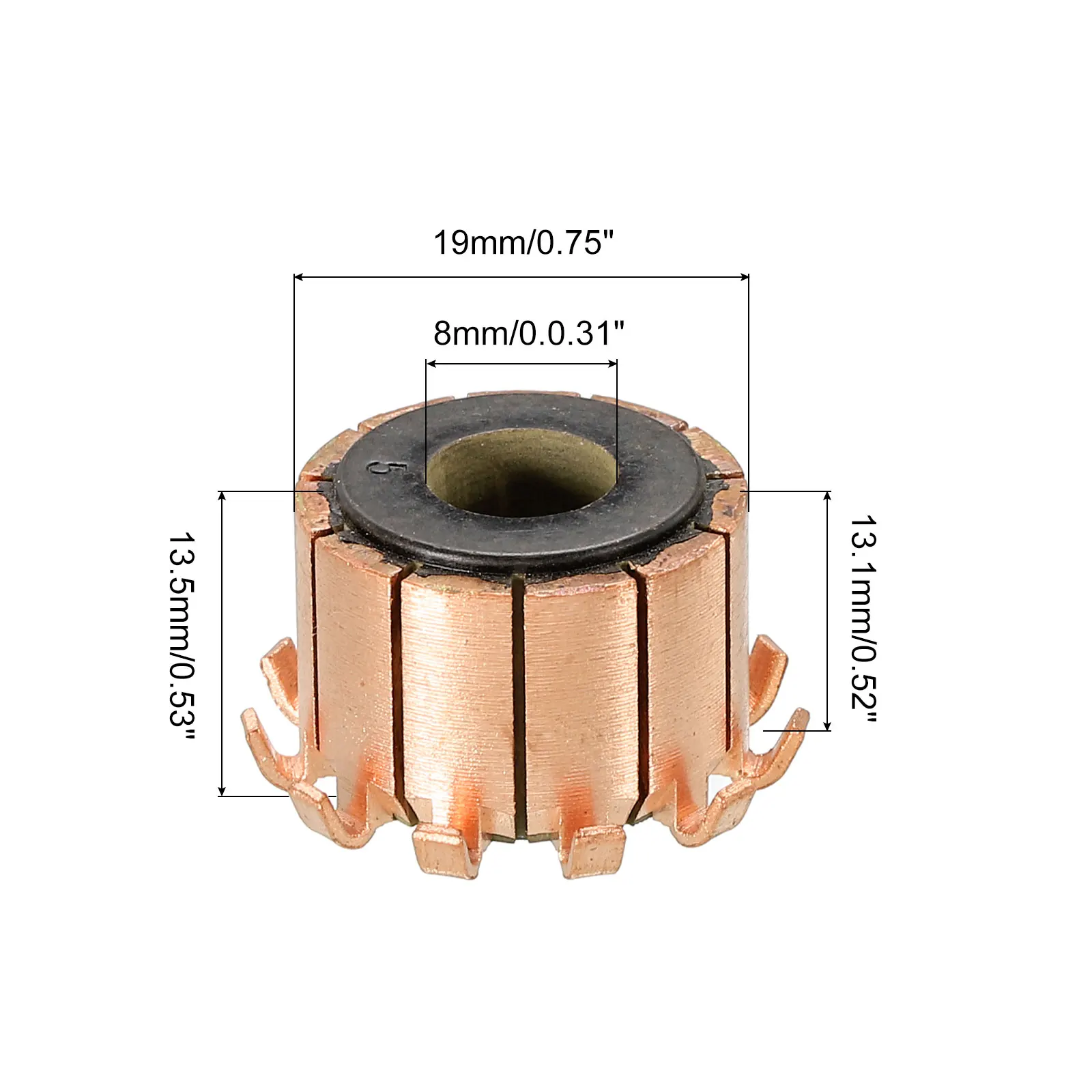 

Переключатель электродвигателя UXCELL, медный, 11 размеров