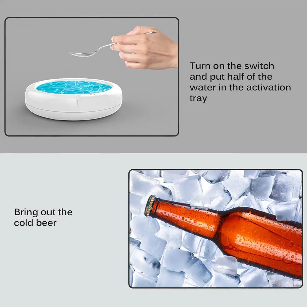 

Beer Bubbler Home Bar Restaurant Tabletop Foaming Machine Bubbling Devices