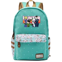 hunter x hunter kurapika killua zoldyck backpack schoolbag travel notebook bag gifts for youth students