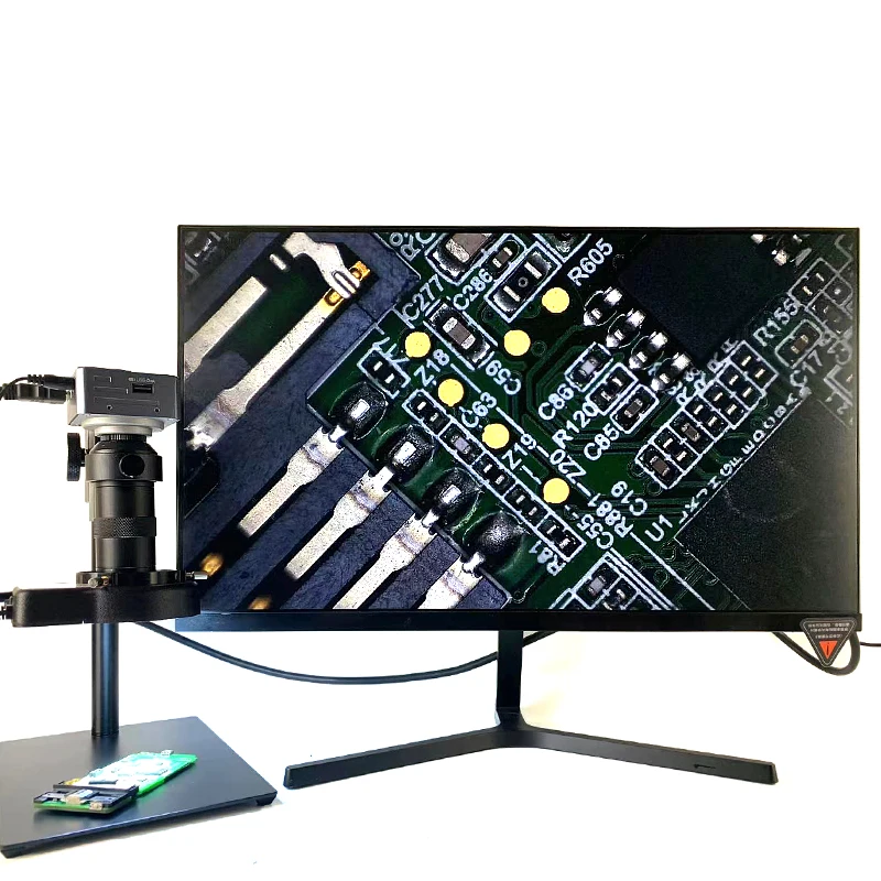Цифровой видеомикроскоп 4K 60FPS Ultra HD 1080P HDMI USB 1/2 дюйма SONY сенсор объектив 130X