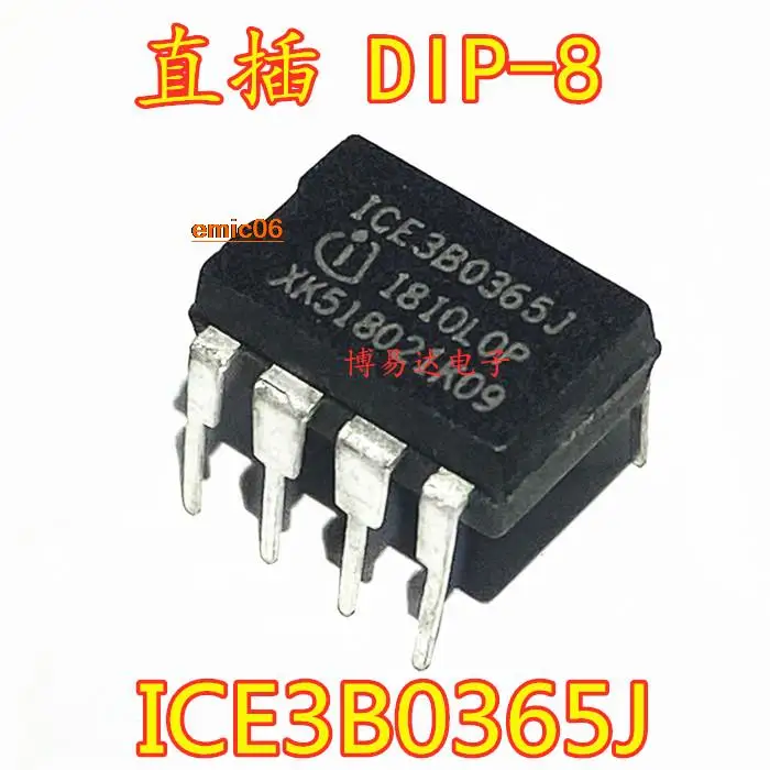 

10pieces Original stock ICE3B0365J DIP-8 3B0365J ICE3B0365