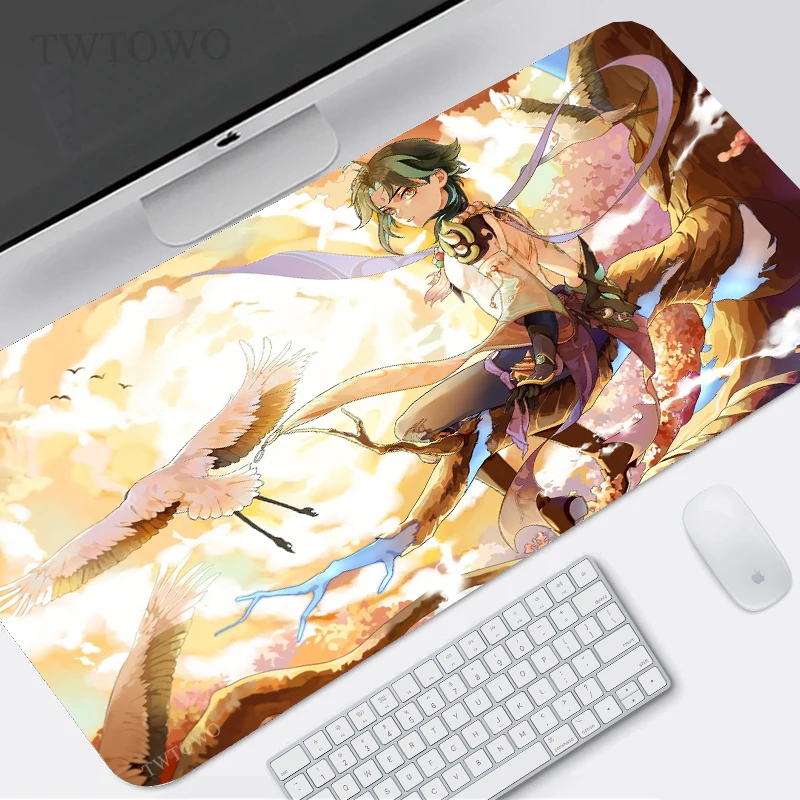 

Genshin Impact Mouse Pad Gaming XL Computer Large Home HD Mousepad XXL keyboard pad Carpet Anti Slip Soft Computer Table Mat