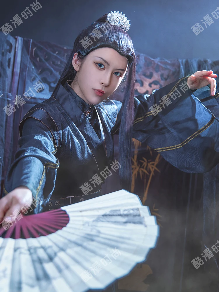 Аниме Erha Mo Ran Tian Guan Ci Fu He Xuan Ming yi Косплей Костюм Хэллоуин Рождество необычная