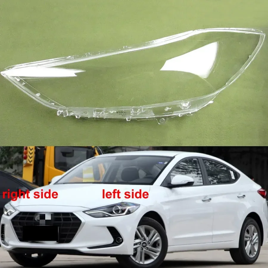 Чехол для передней фары Hyundai Elantra 2019 2020 2021 прозрачная маска корпус налобного